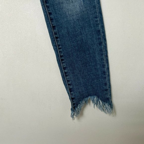 One Teaspoon Freebirds II Skinny Crop Jeans Low Rise Stretch Denim Women Size 26 - Picture 5 of 9